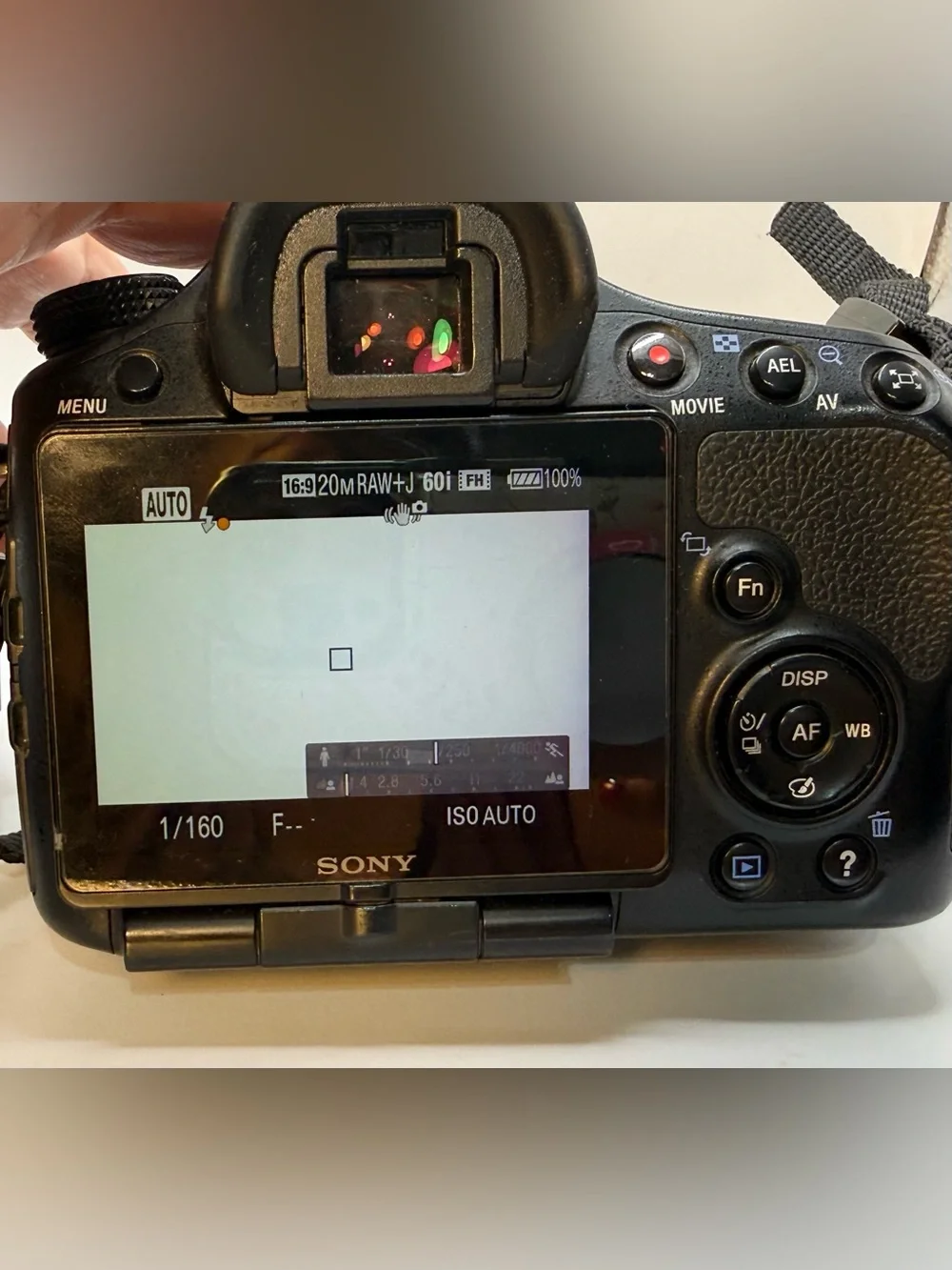 Sony SLT-A65V 24.3 MP Digital SLR with Translucent Mirror Technology - Body Only